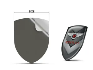 Bentley Emblemas Silicona Auto Elegantes Máximo Deporte Duradero